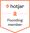 Hotjar Founding Member badge